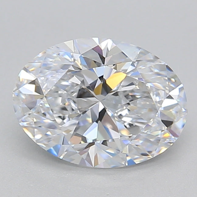 1,50 karaat ovaal geslepen lab-grown diamant VVS2 D