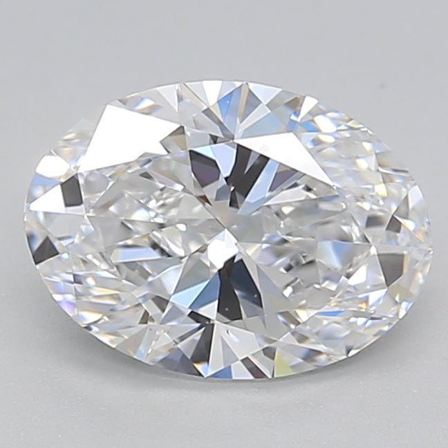 1,50 karaat ovaal geslepen lab-grown diamant VVS2 D