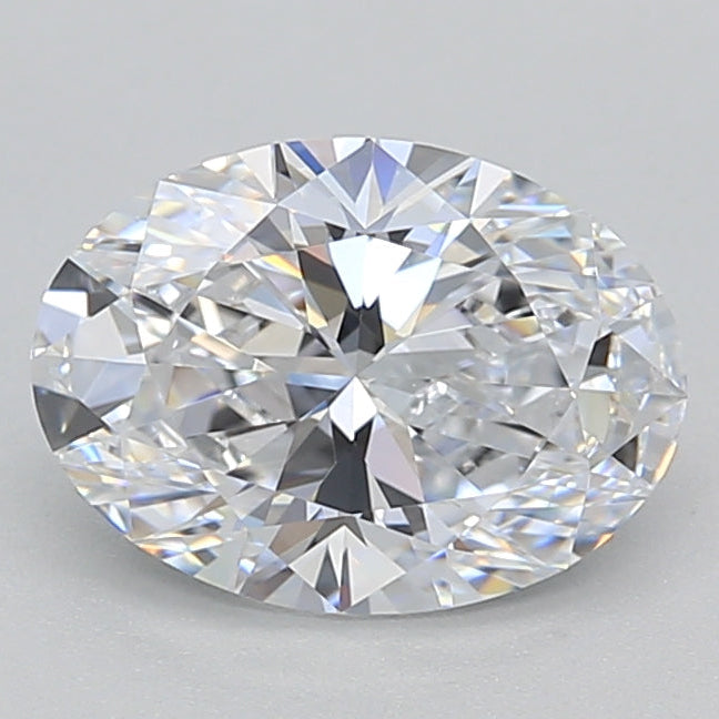 1.50 Carat Oval Cut Lab Grown Diamond VVS2 D