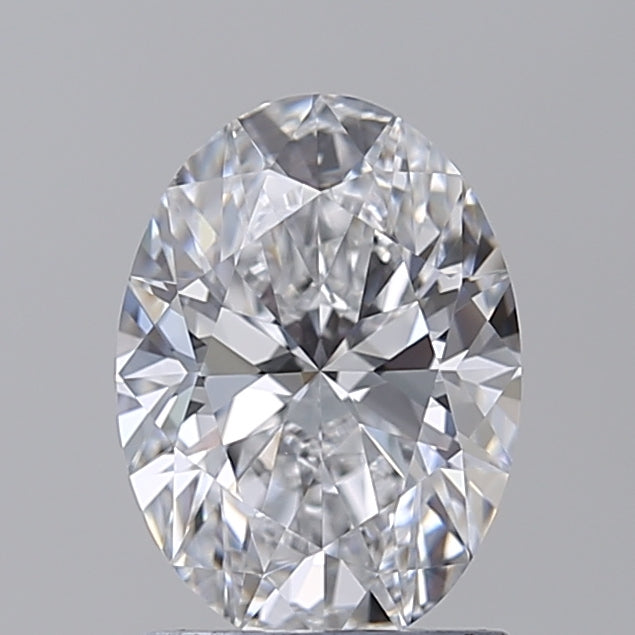 1.50 Carat Oval Cut Lab Grown Diamond VVS2 D