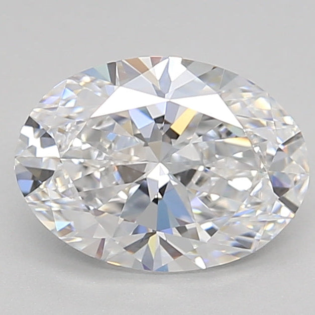 1,50 karaat ovaal geslepen lab-grown diamant VVS2 D