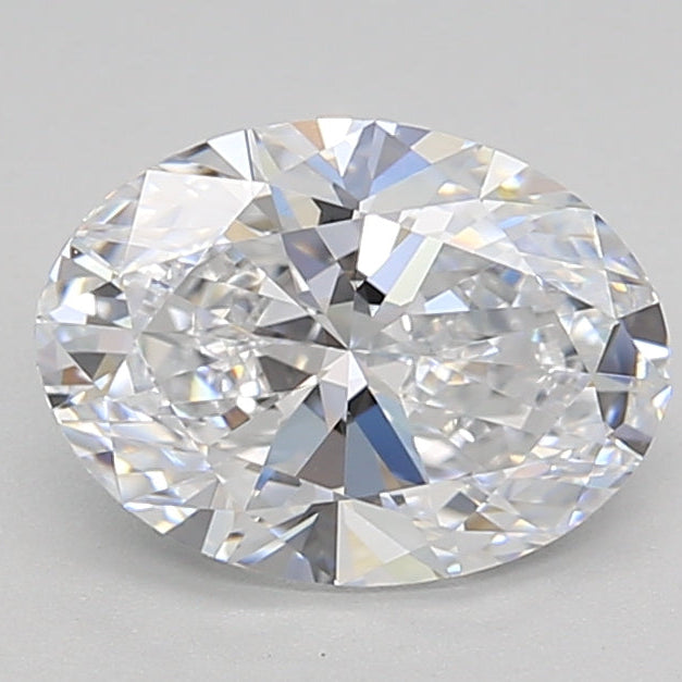1.50 Carat Oval Cut Lab Grown Diamond VVS2 D