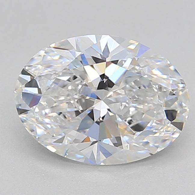 1,50 karaat ovaal geslepen lab-grown diamant VVS2 D