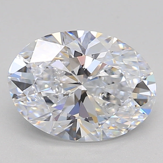 1.50 Carat Oval Cut Lab Grown Diamond VVS2 D