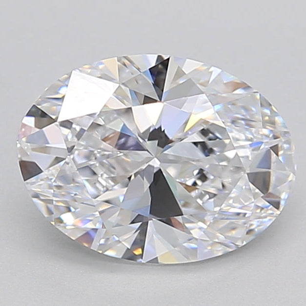 1.50 Carat Oval Cut Lab Grown Diamond VVS2 D