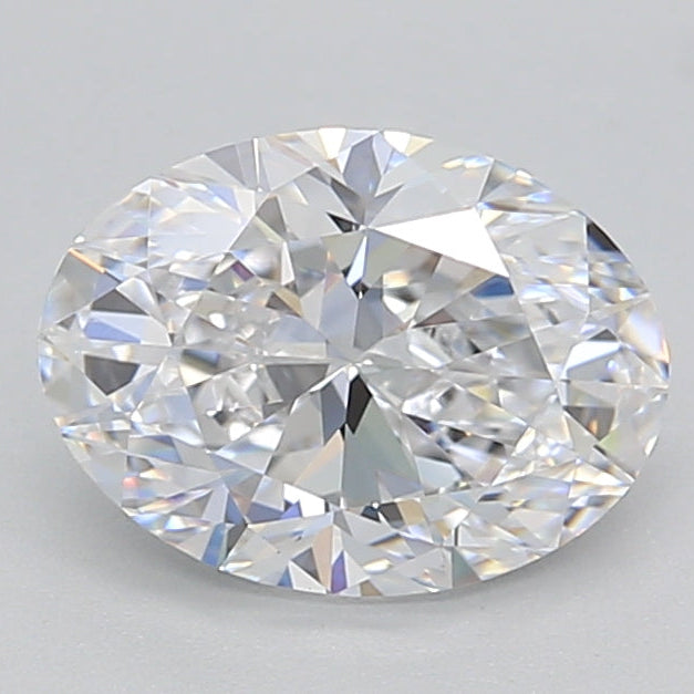 1,50 karaat ovaal geslepen lab-grown diamant VVS2 D