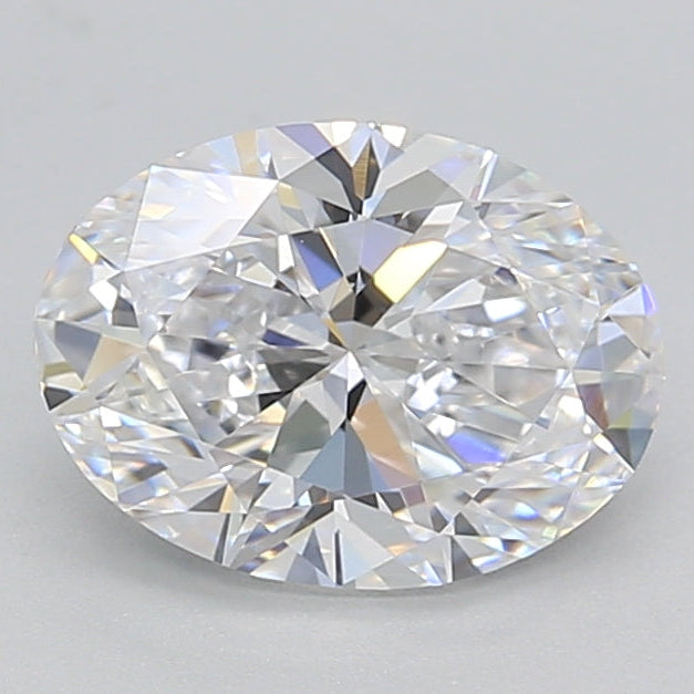 1,50 karaat ovaal geslepen lab-grown diamant VVS2 D