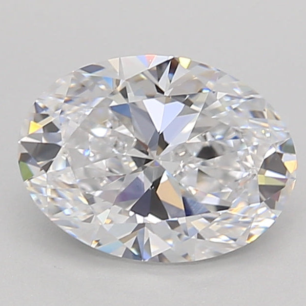 1,50 karaat ovaal geslepen lab-grown diamant VVS2 D