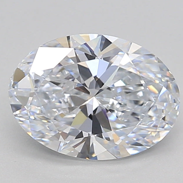 1.50 Carat Oval Cut Lab Grown Diamond VVS2 E