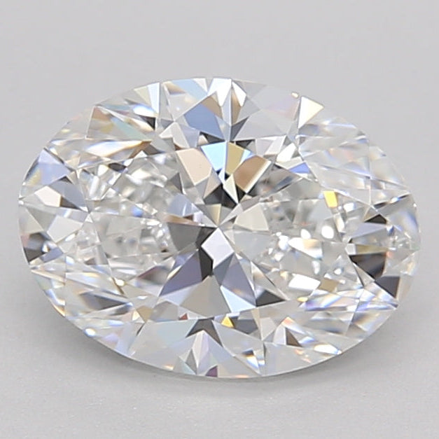 1.50 Carat Oval Cut Lab Grown Diamond VVS2 E