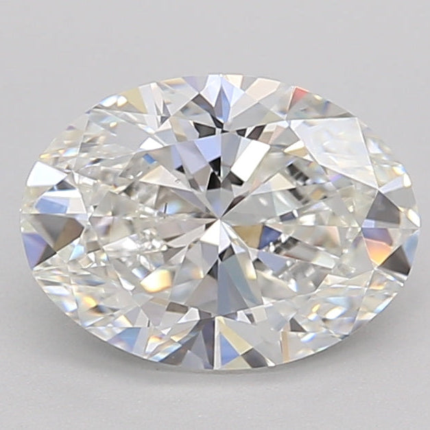 1.50 Carat Oval Cut Lab Grown Diamond VVS2 F
