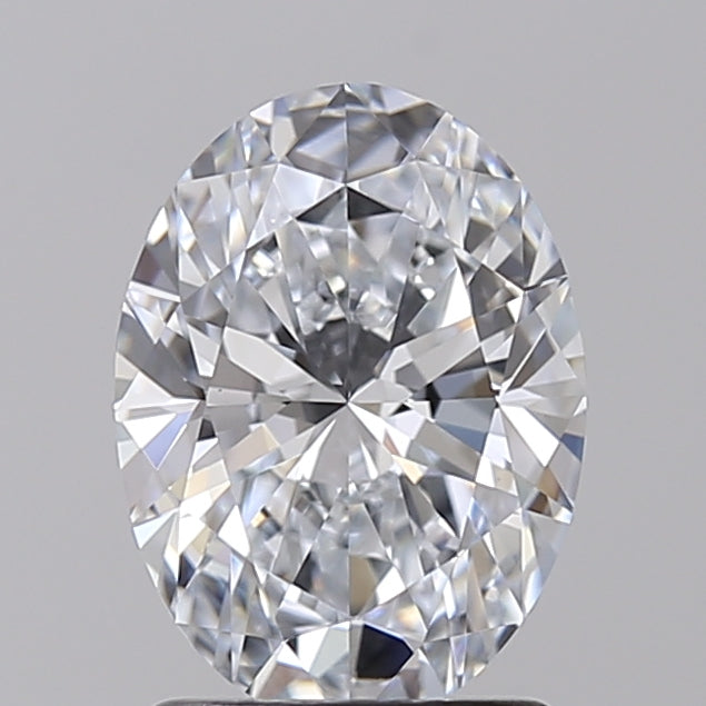 1.50 Carat Oval Cut Lab Grown Diamond VVS2 F