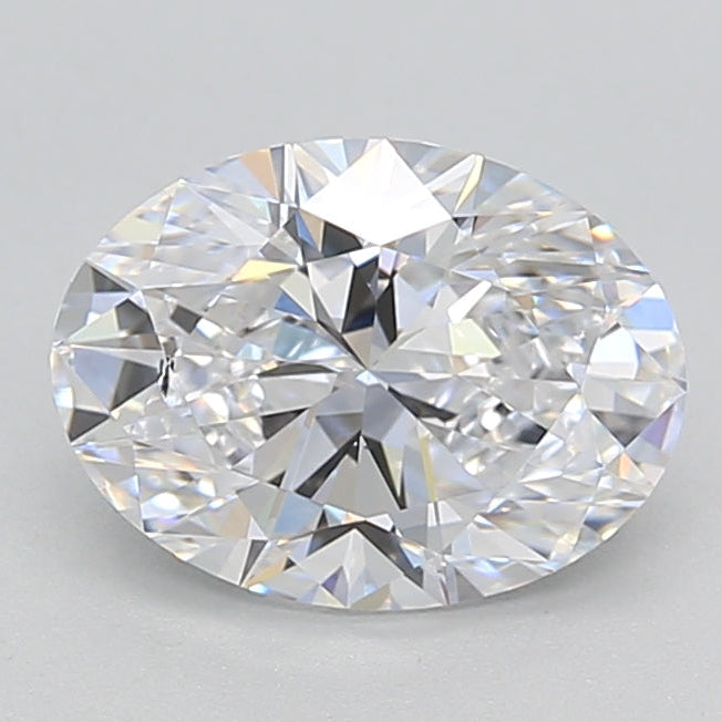1.50 Carat Oval Lab Grown Diamond SI1 D