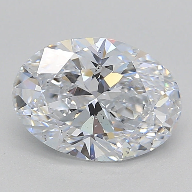1.50 Carat Oval Lab Grown Diamond SI1 E