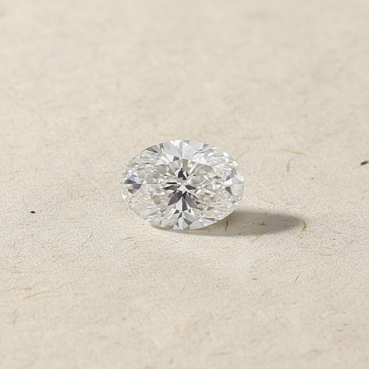 1.50 Carat Oval Lab Grown Diamond, VS1/F
