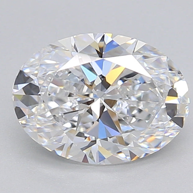 1.50 Carat Oval Lab Grown Diamond VVS2 D