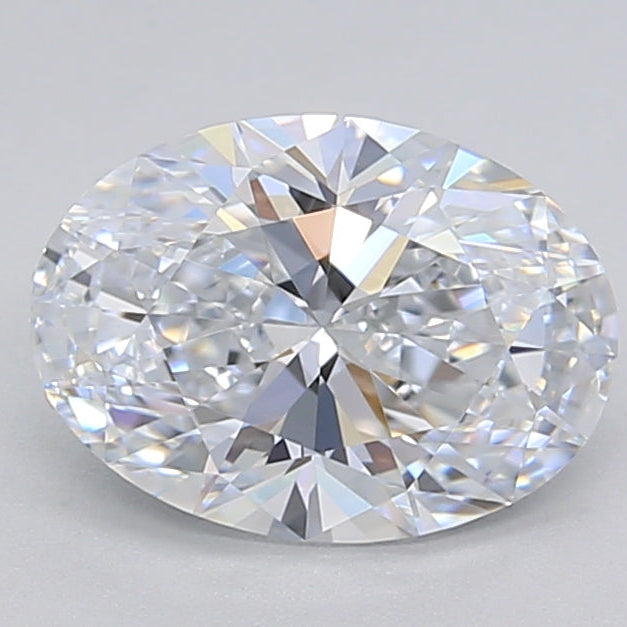 1.50 Carat Oval Lab Grown Diamond VVS2 D