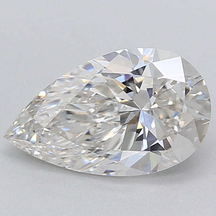 Diamant cultivé en laboratoire de poire de 1,50 CT - F VS1 - Certifié IGI