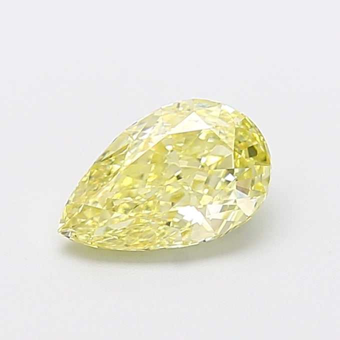 1.50 Carat Pear Cut Lab Grown Diamond VS1Fancy Yellow