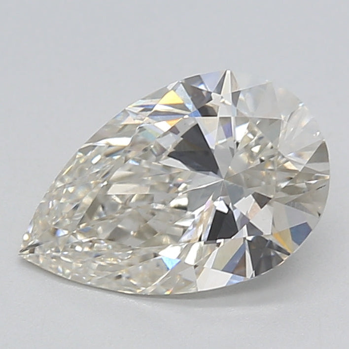 Diamant cultivé en laboratoire de poire de 1,50 CT - G VS1 - Certifié IGI