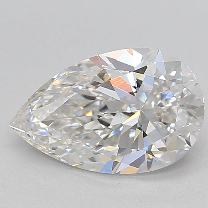 1,50 ct. Diamant cultivé en laboratoire taille poire - Certifié IGI, F VVS2