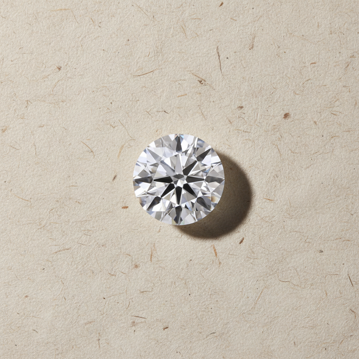 1,50 karaat ronde geslepen laboratoriumdiamant, VS1/E