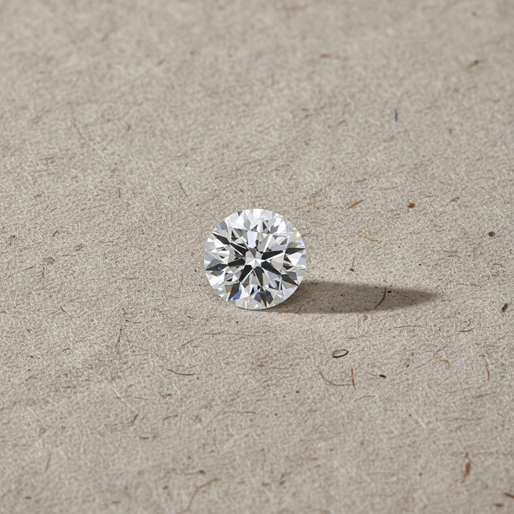 1,50 karaat ronde laboratorium-gegroeide diamant, IF/D
