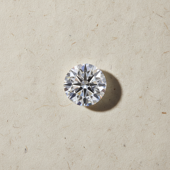 1,50 karaat ronde lab-gegroeide diamant, VS1/D