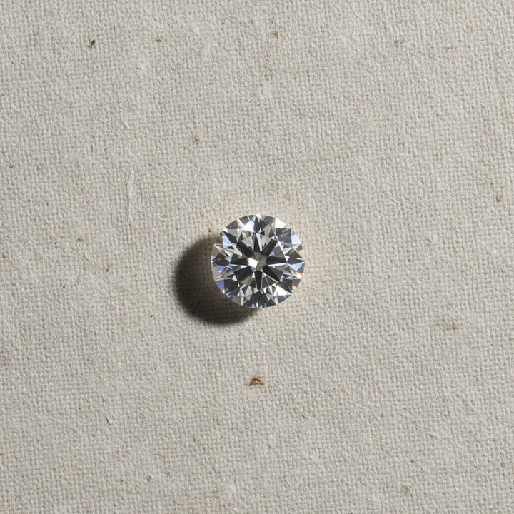 1,50 karaat ronde lab-gegroeide diamant, VS1/D