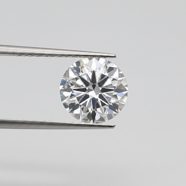 1,50 karaat ronde lab-gegroeide diamant, VS1/D