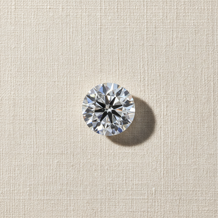 1,50 karaat ronde lab-gegroeide diamant, VS1/D