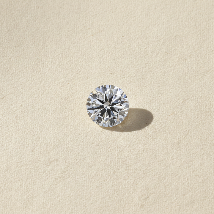 1,50 karaat ronde lab-gegroeide diamant, VS1/D