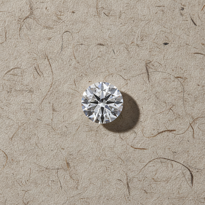 1,50 karaat ronde lab-gegroeide diamant, VS1/D