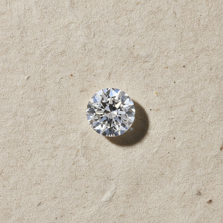 1,50 karaat ronde lab-gegroeide diamant, VS1/D
