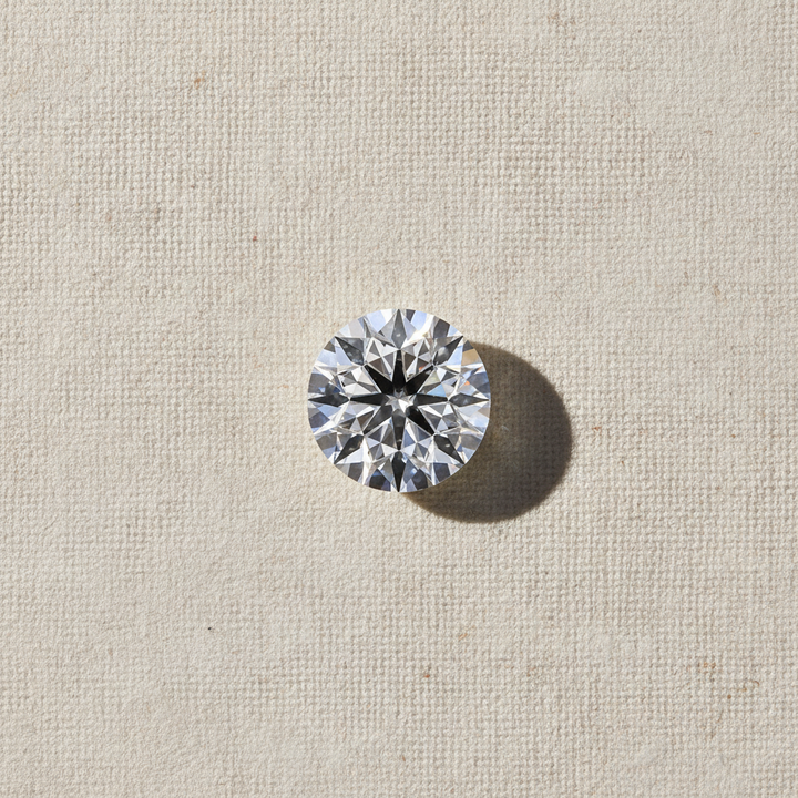 1,50 karaat ronde lab-gegroeide diamant, VS1/D