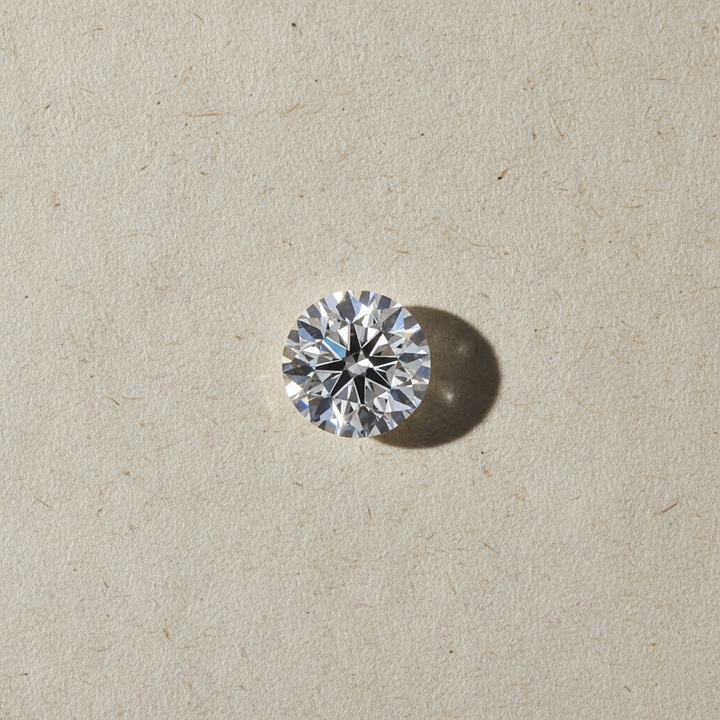1,50 karaat ronde lab-gegroeide diamant, VS1/D