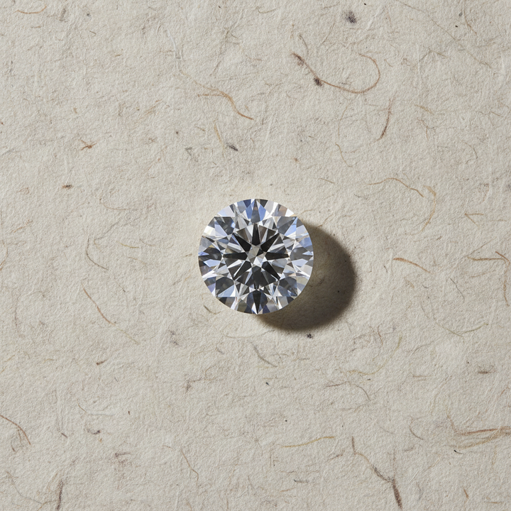 1,50 karaat ronde lab-gegroeide diamant, VS1/E