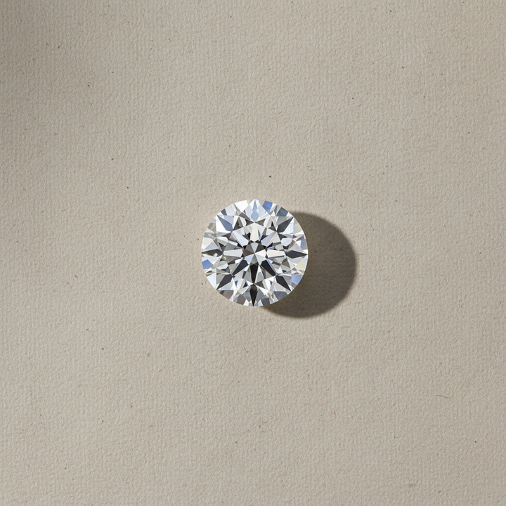 1,50 karaat ronde lab-gegroeide diamant, VS1/E
