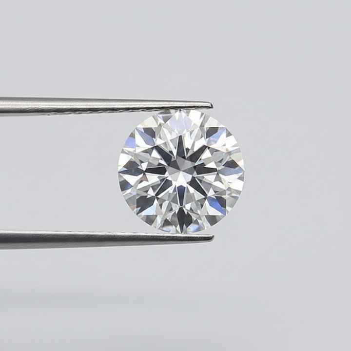 1,50 karaat ronde lab-gegroeide diamant, VS1/E