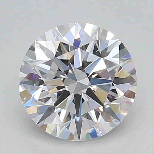 Diamante redondo cultivado em laboratório de 1,50 quilates VS2 D