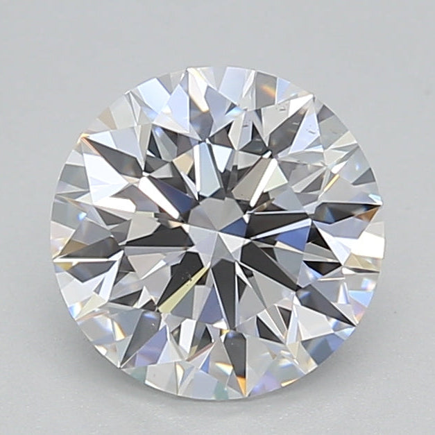 Diamante redondo cultivado em laboratório de 1,50 quilates VS2 D