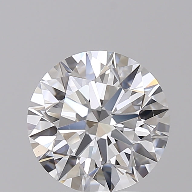 Diamante redondo cultivado em laboratório de 1,50 quilates VS2 D