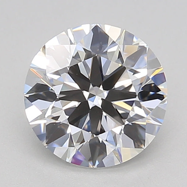 Diamante redondo cultivado em laboratório de 1,50 quilates VS2 D