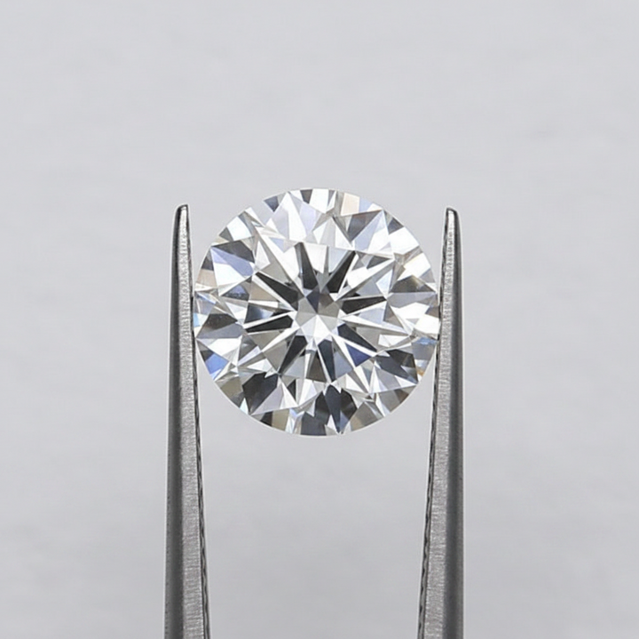 1,50 karaat ronde lab-gegroeide diamant, VS2/F