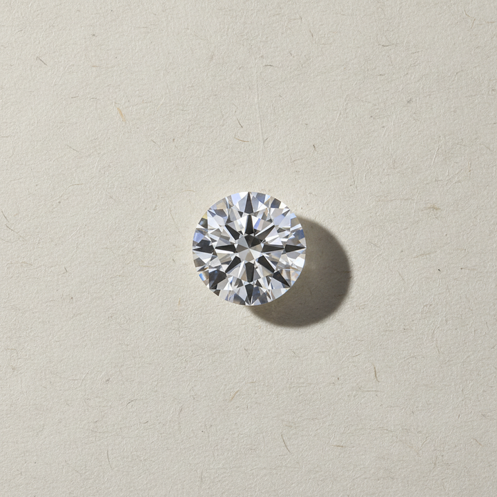 1,50 karaat ronde lab-gegroeide diamant, VVS1/D