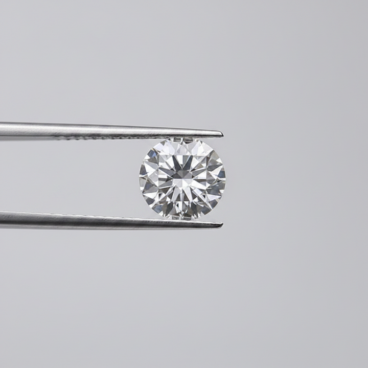 1,50 karaat ronde lab-gegroeide diamant, VVS2/F