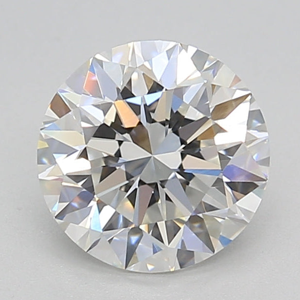 Diamante redondo cultivado em laboratório de 1,50 quilates VVS2 F