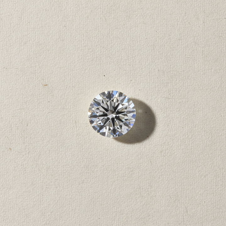 Diamante redondo cultivado en laboratorio de 1,50 quilates, VVS2/F