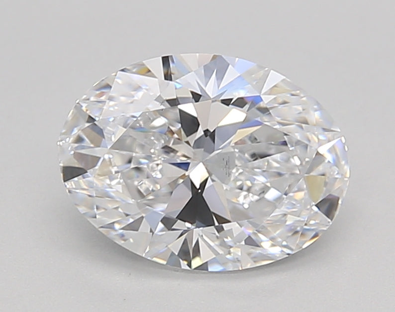 1.51 CT Oval Cut Lab-Grown Diamond - D Color, VS2 Clarity