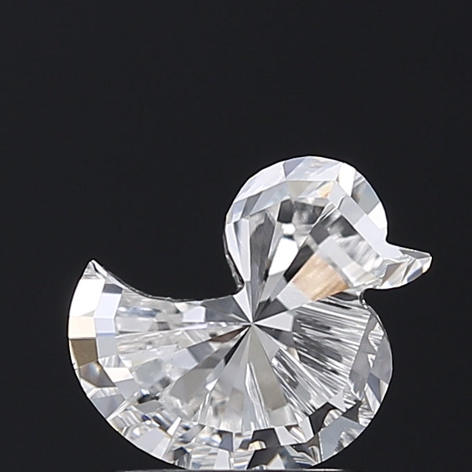 1.51 Carat Duck Shaped Lab Grown Diamond VS1 F Color – Unique Fancy Shape Loose Diamond